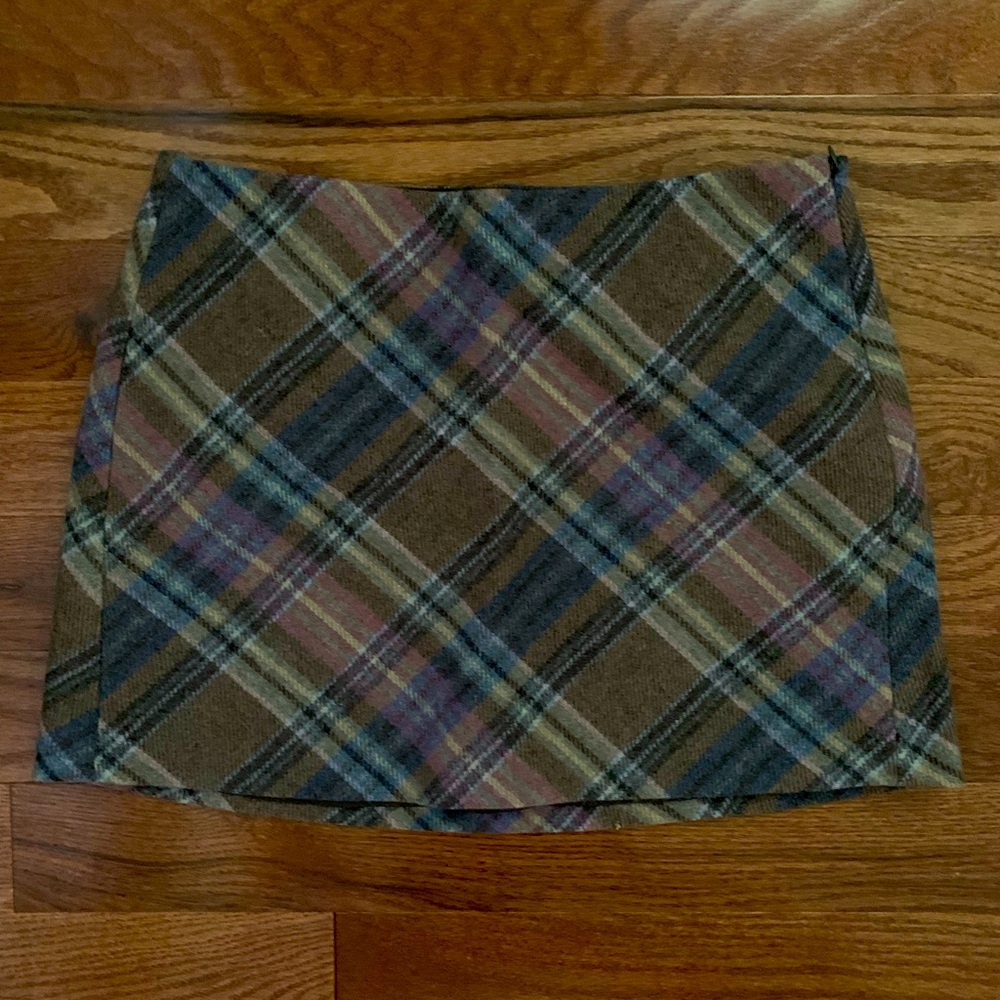 Plaid Skirt Gap Size 6